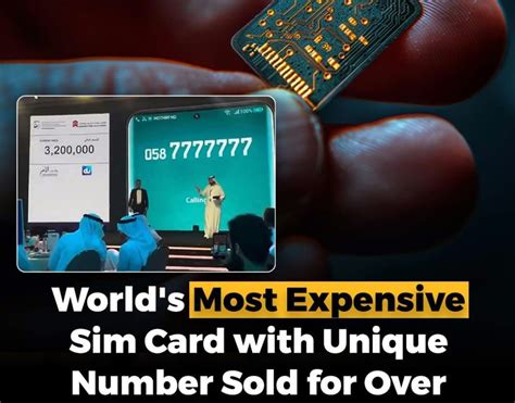 most expensive sim card